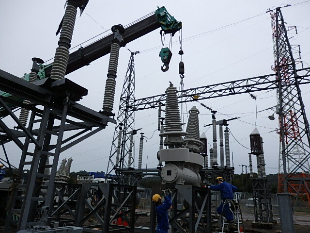 154KV　遮断器撤去